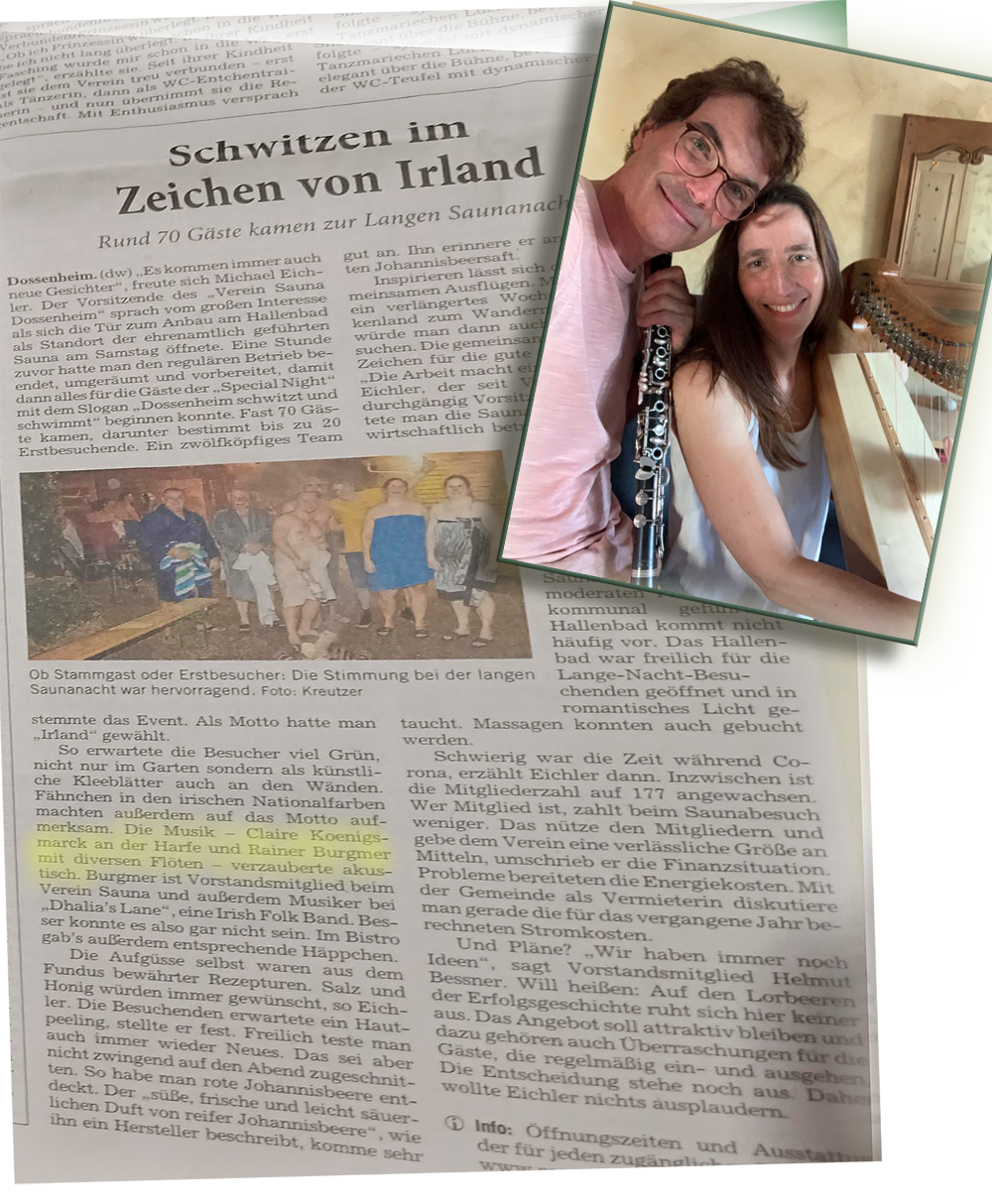 Zeitungsartikel 2025